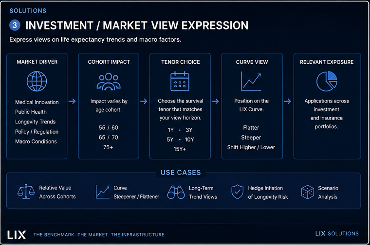 Investment and market view expression
